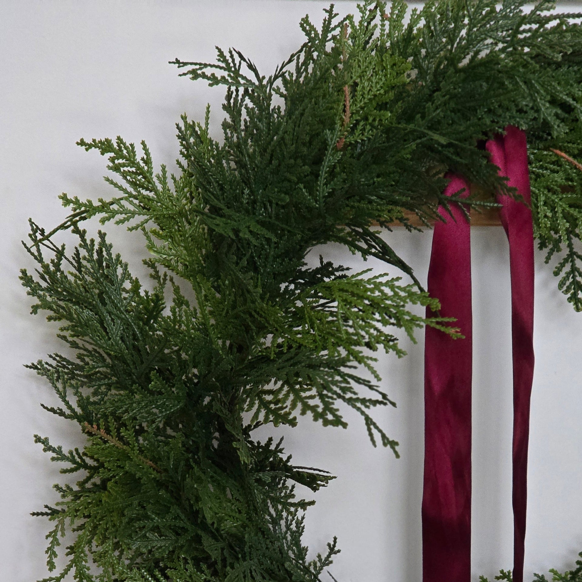 Real Touch Cedar Wreath