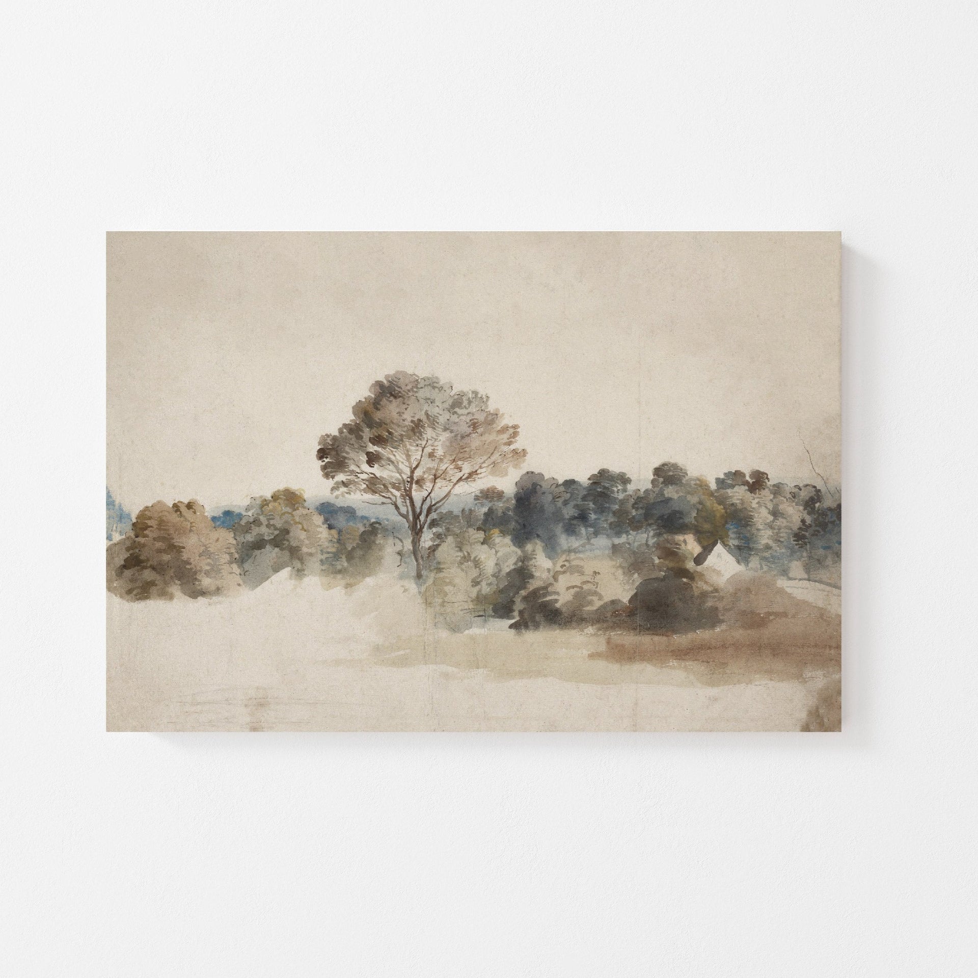 Indigo Vintage Art Print