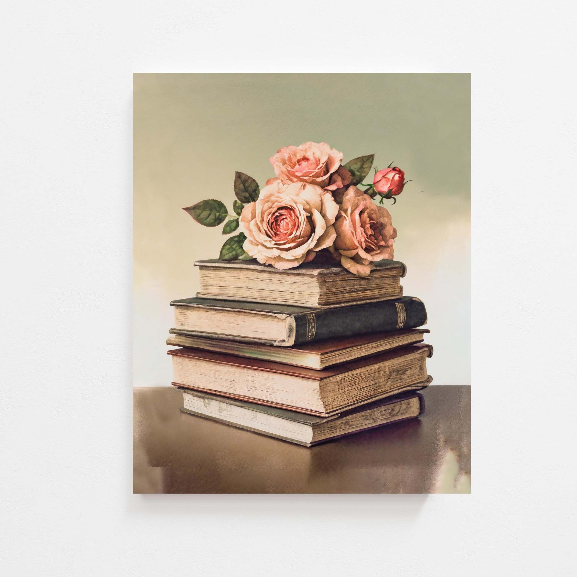 Vintage Books Art Print