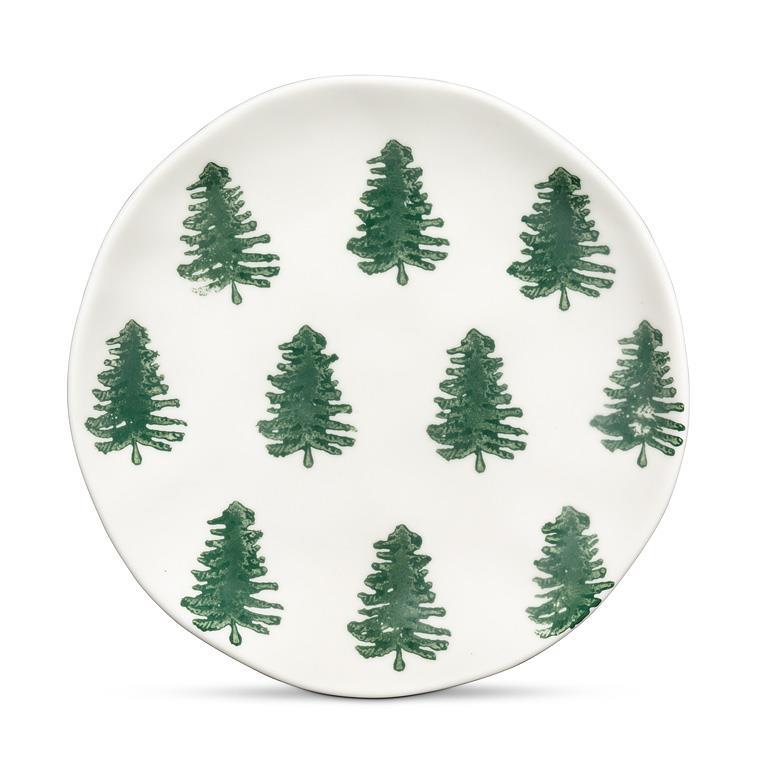 Fir Tree Appetizer Plate