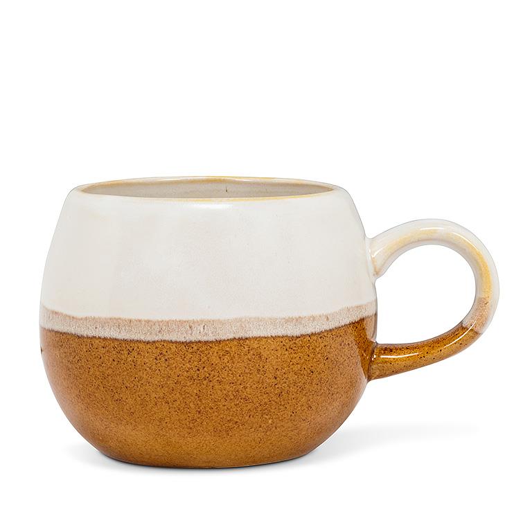 Cream & Brown Mug