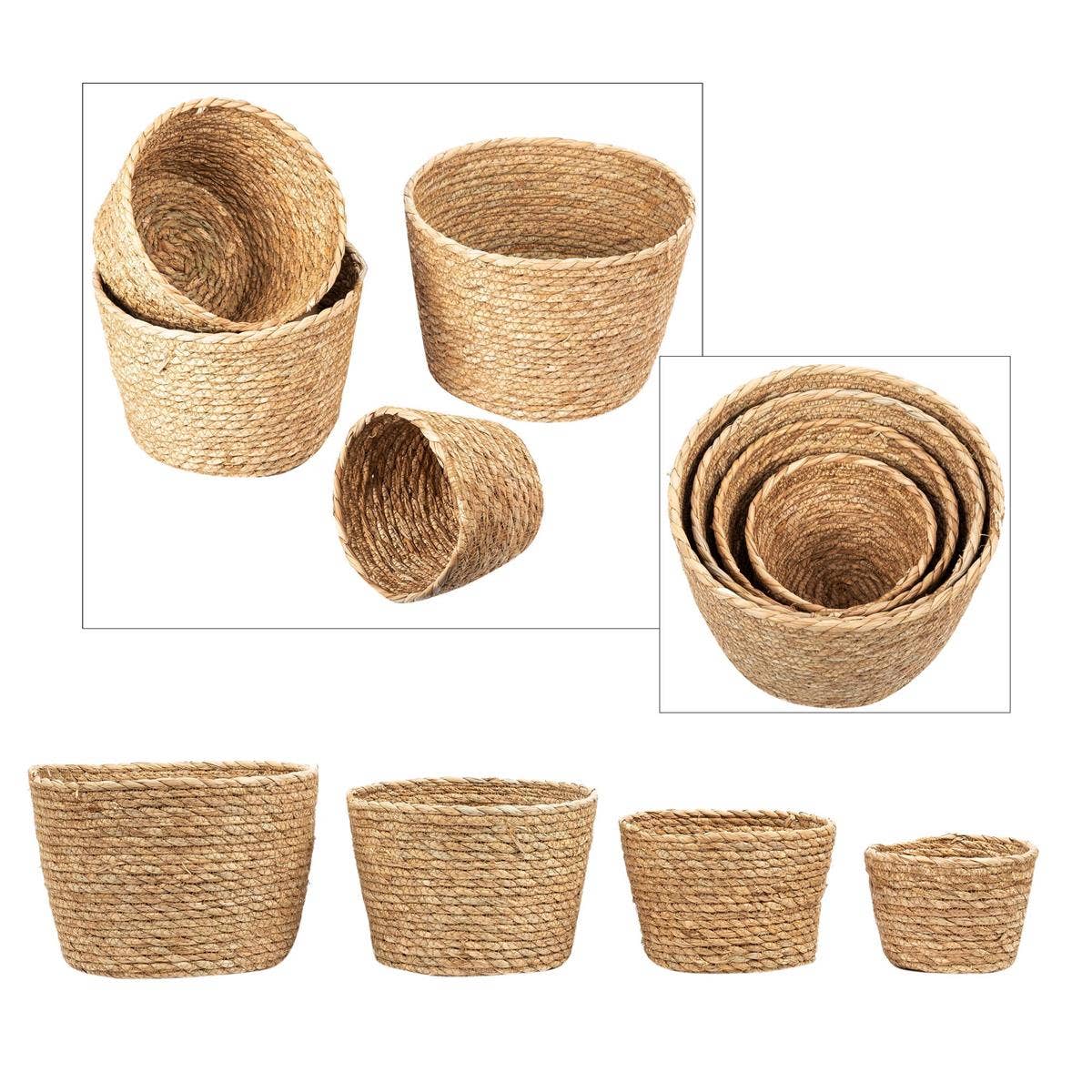 Rushleaf Storage Baskets