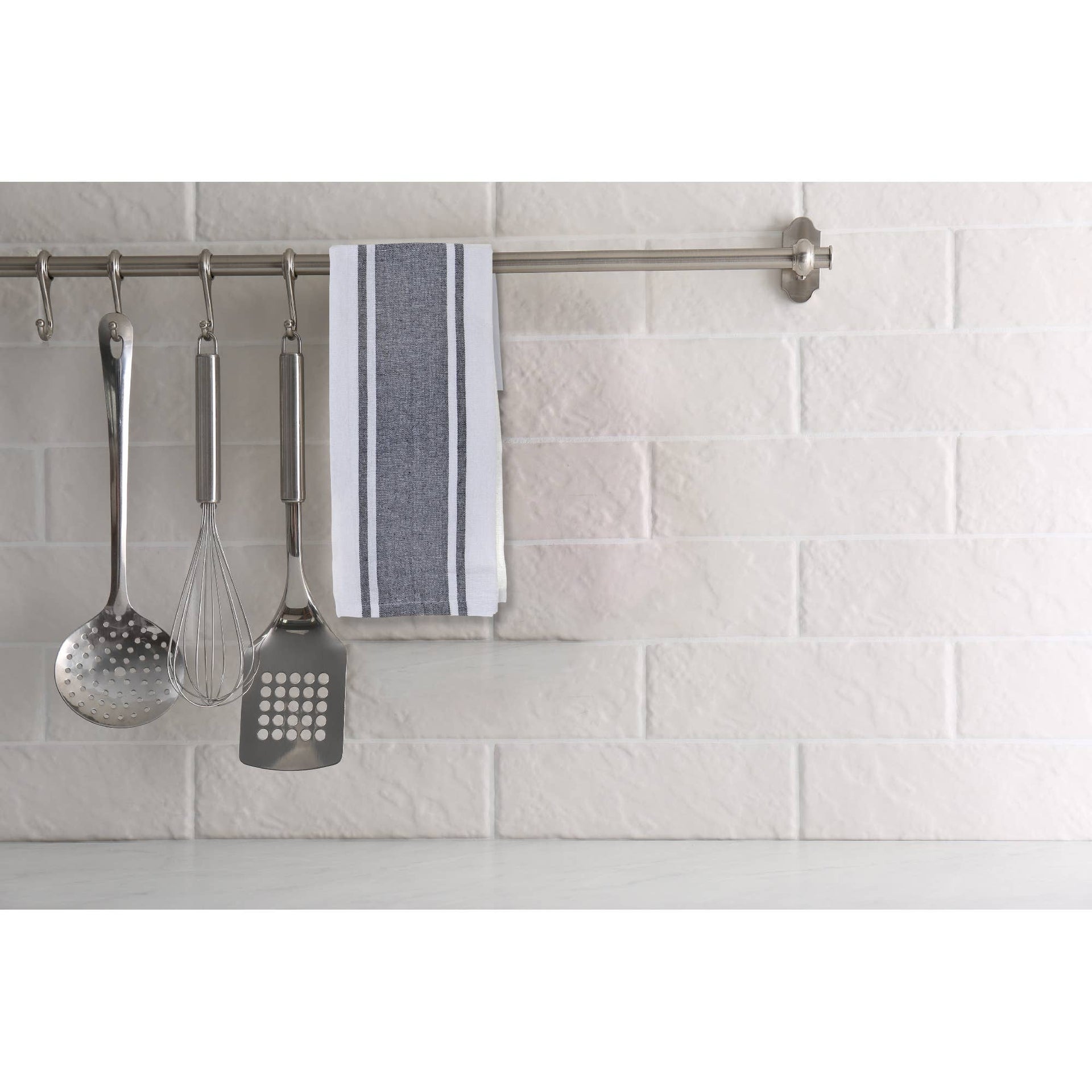 Kitchen Towel Set- Grey Plaid