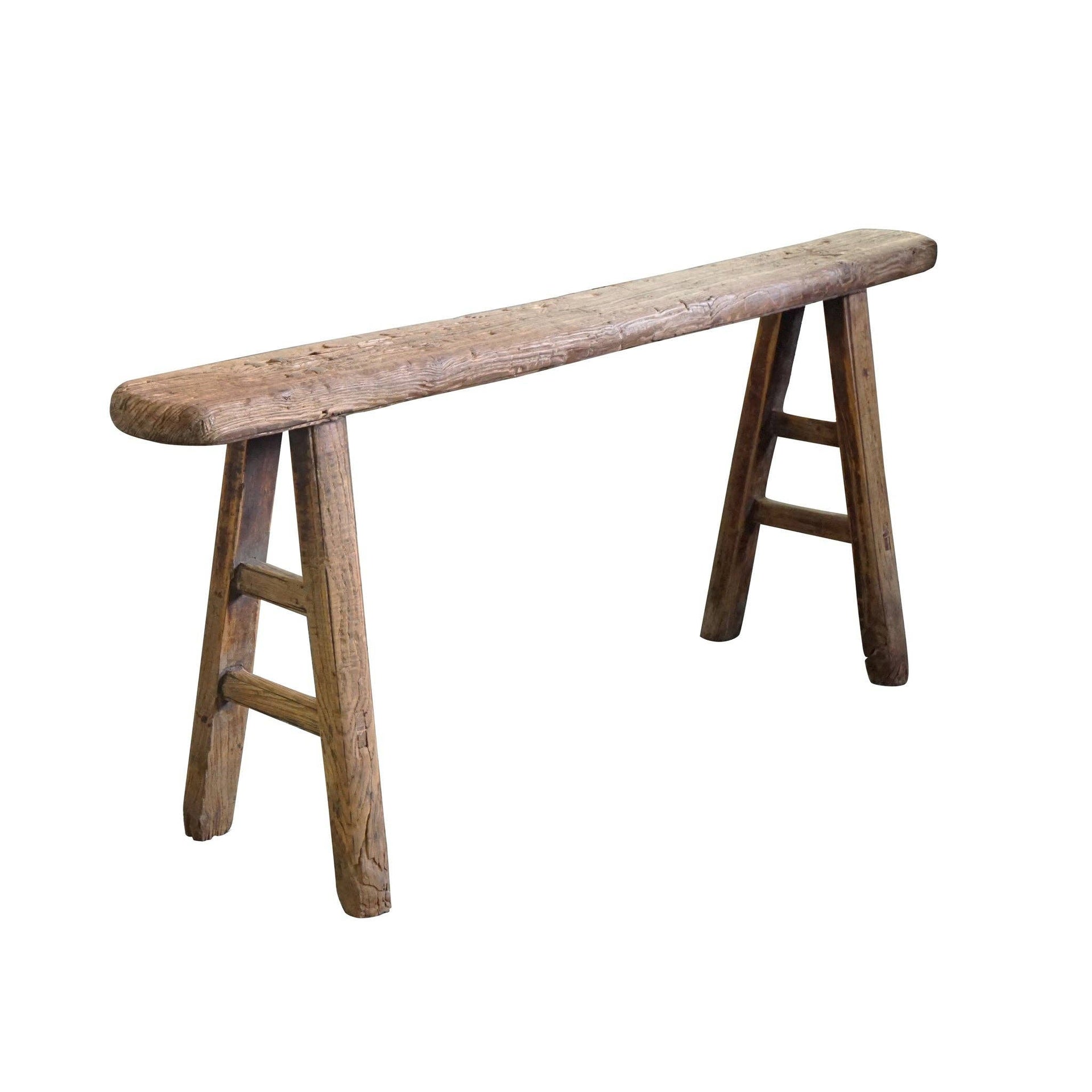 Antique Skinny Wooden Bench- Pick up Only