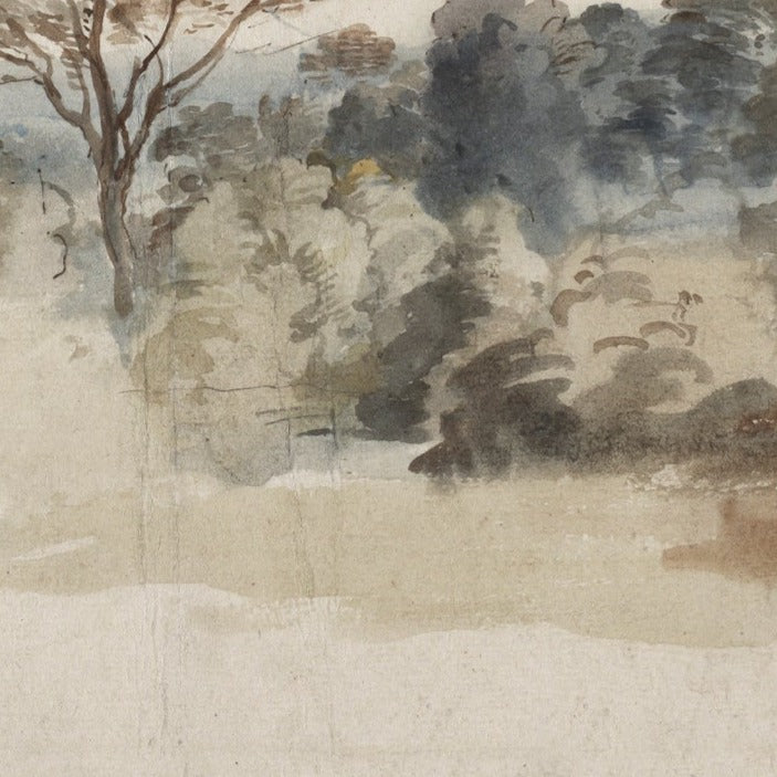 Indigo Vintage Art Print