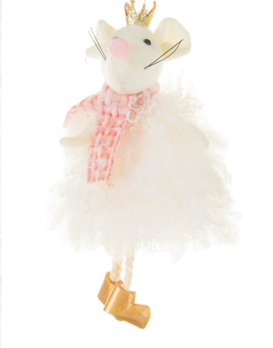 Sugarplum Mouse Princess Ornament