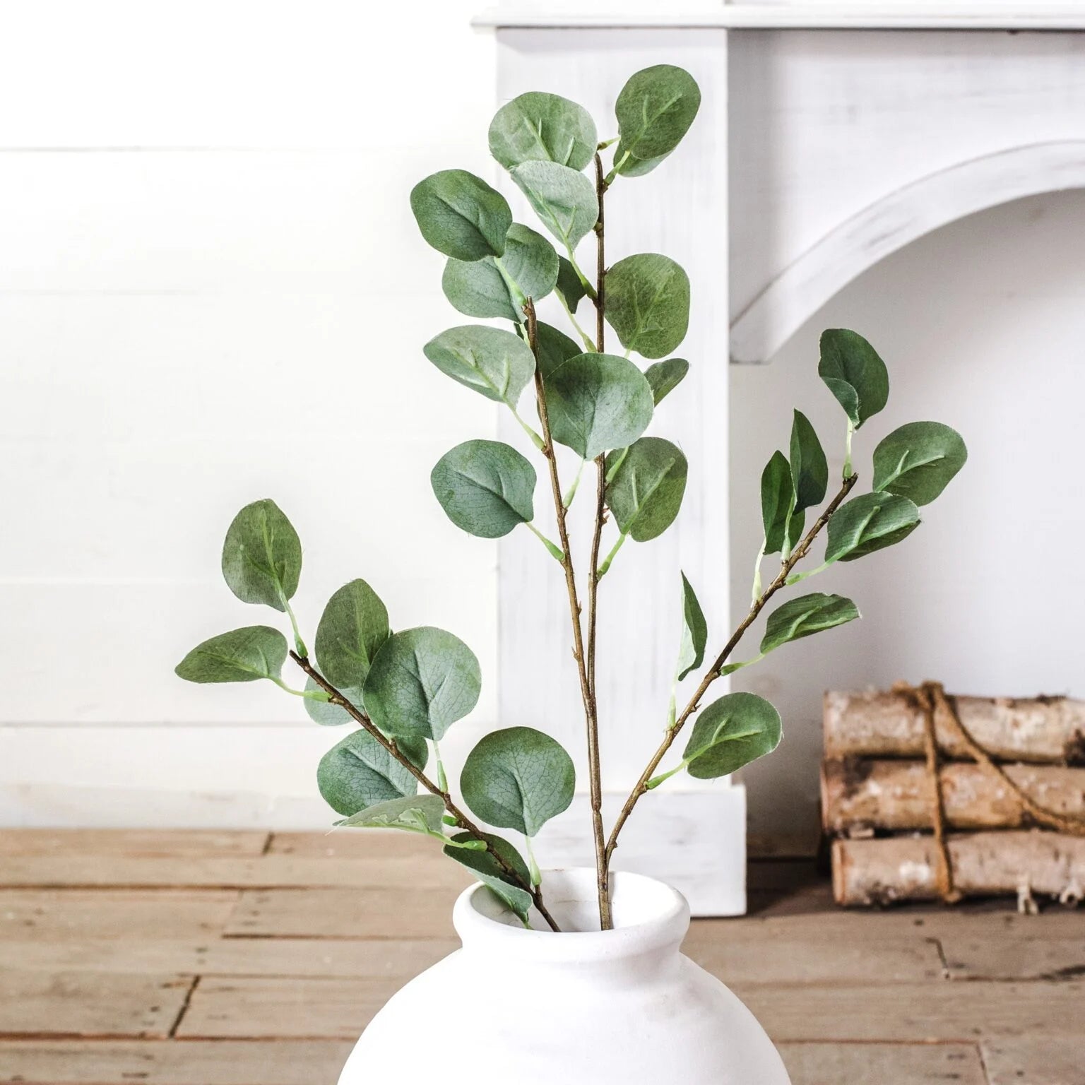 Faux Eucalyptus Stem