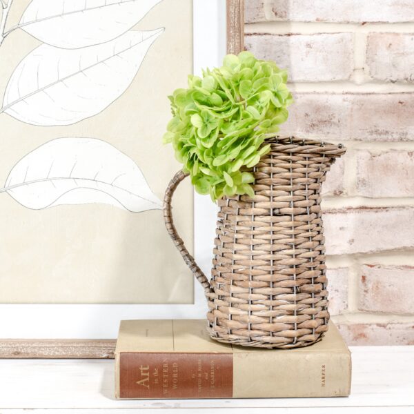 Wicker Pitcher