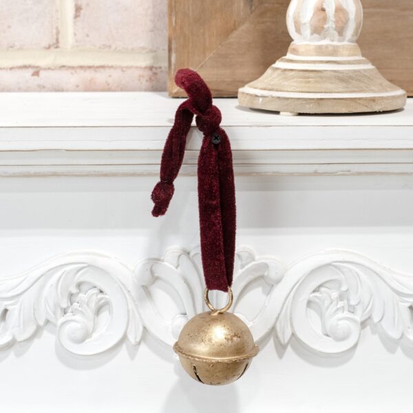 Gold Jingle Bell Hanger