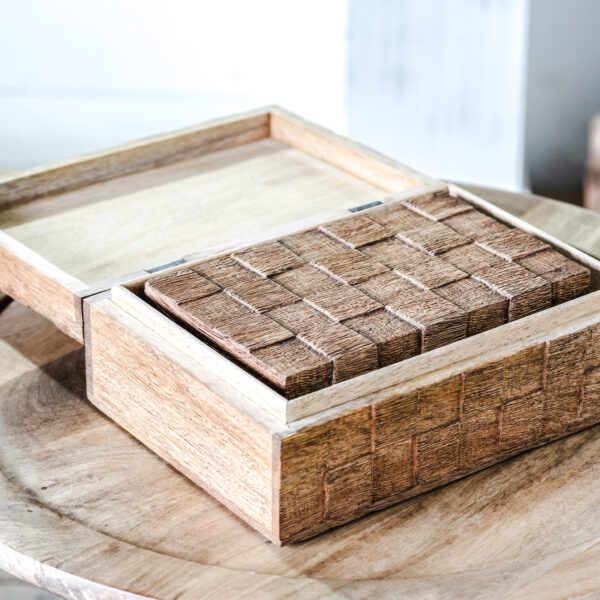 Wood Weave Boxes