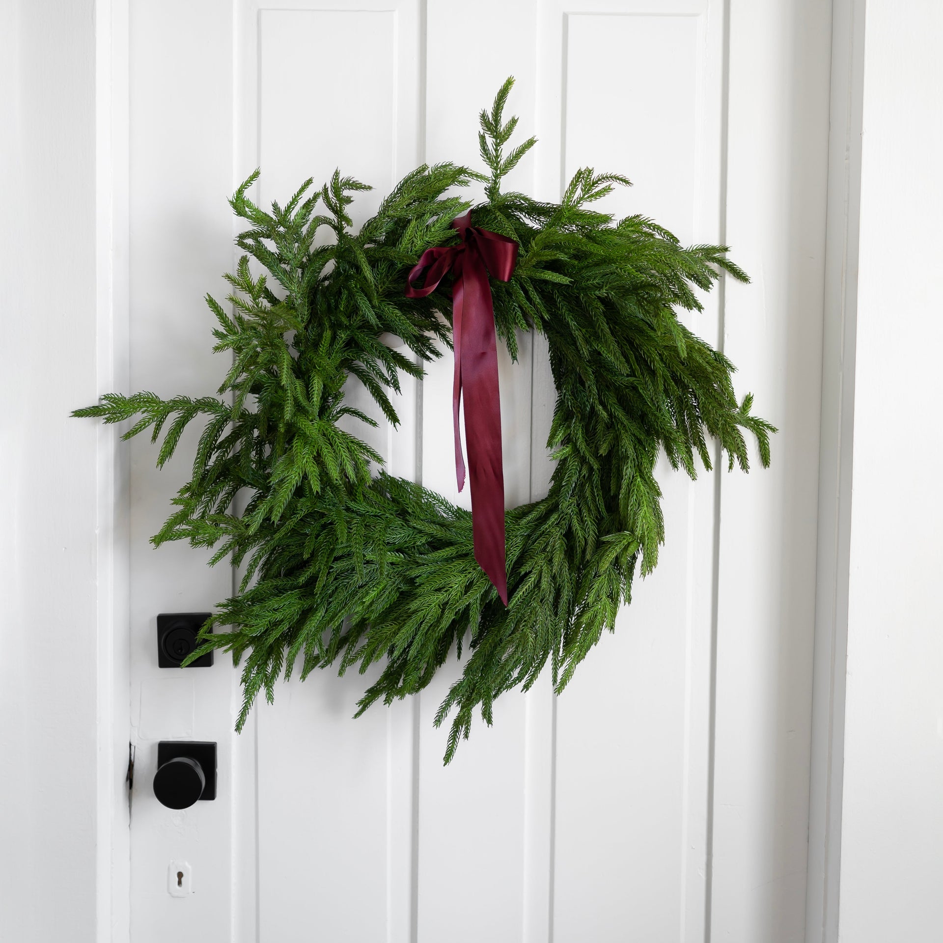 Real Touch Norfolk Pine Wreath