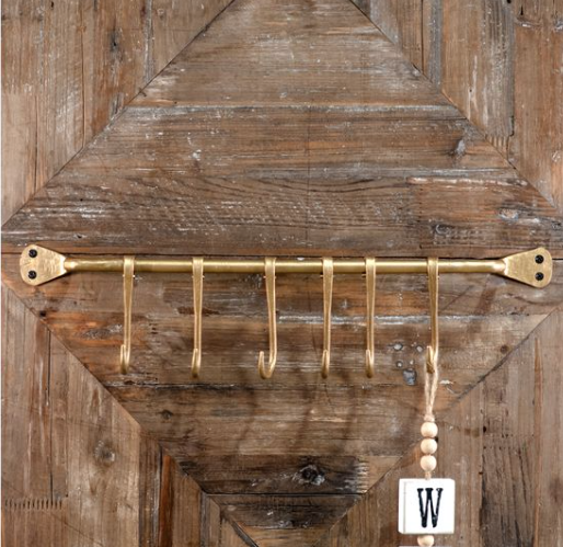 Gold Iron Wall Hook
