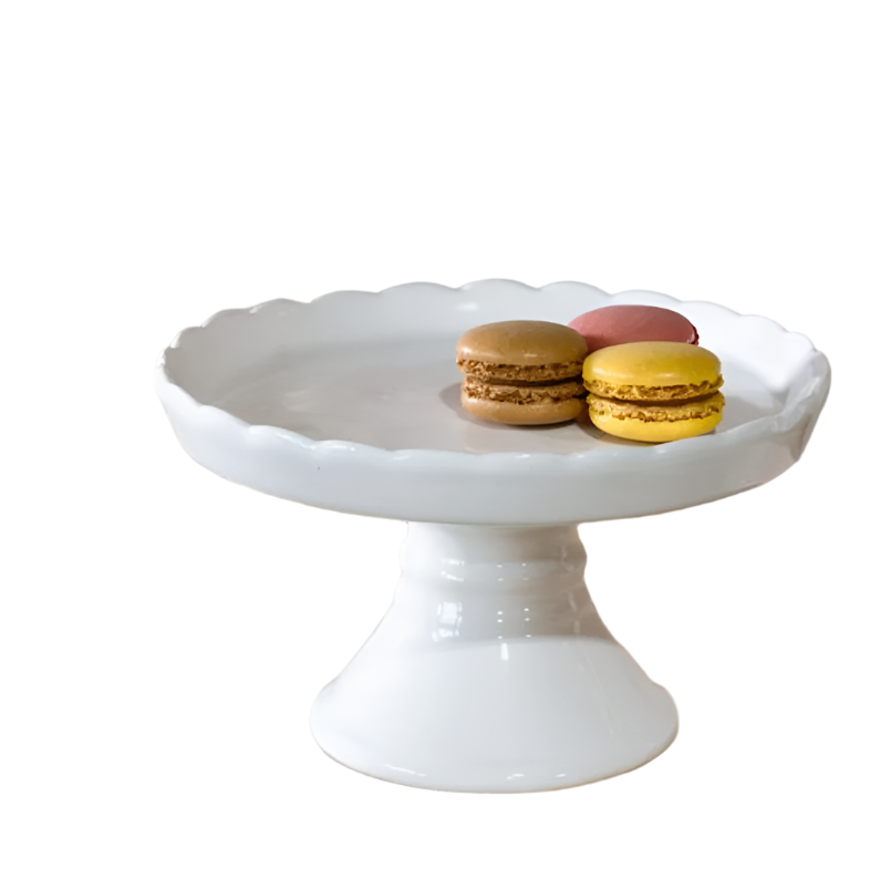Scalloped Cake Stand