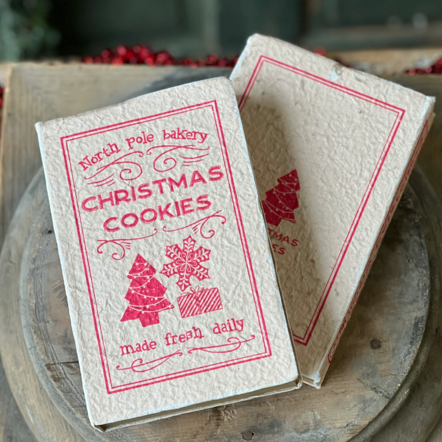 Vintage Notebook- Christmas Cookies