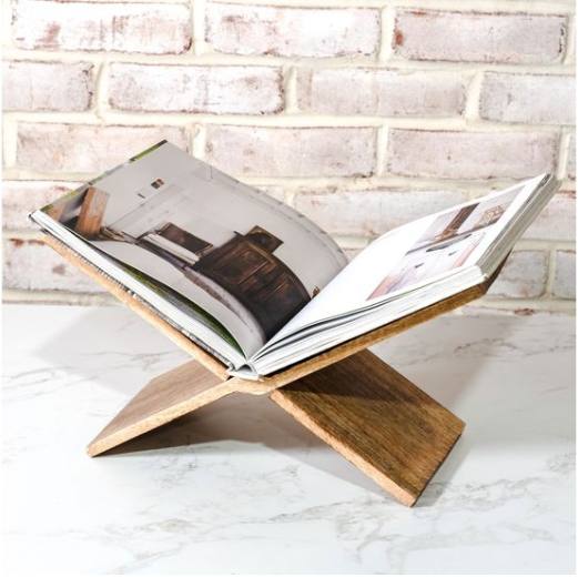 Wood Magazine Holder