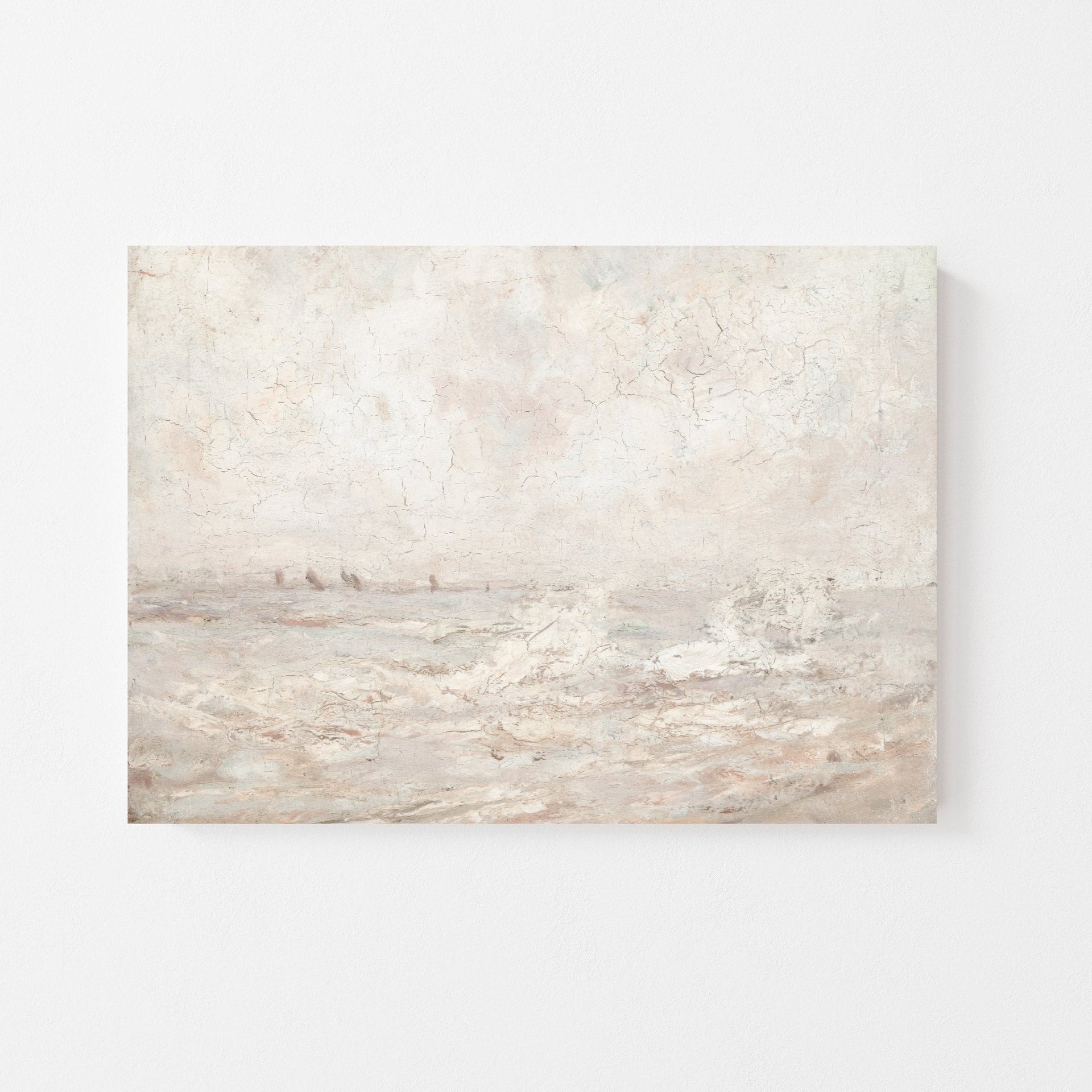 Soft Haze Vintage Art Print