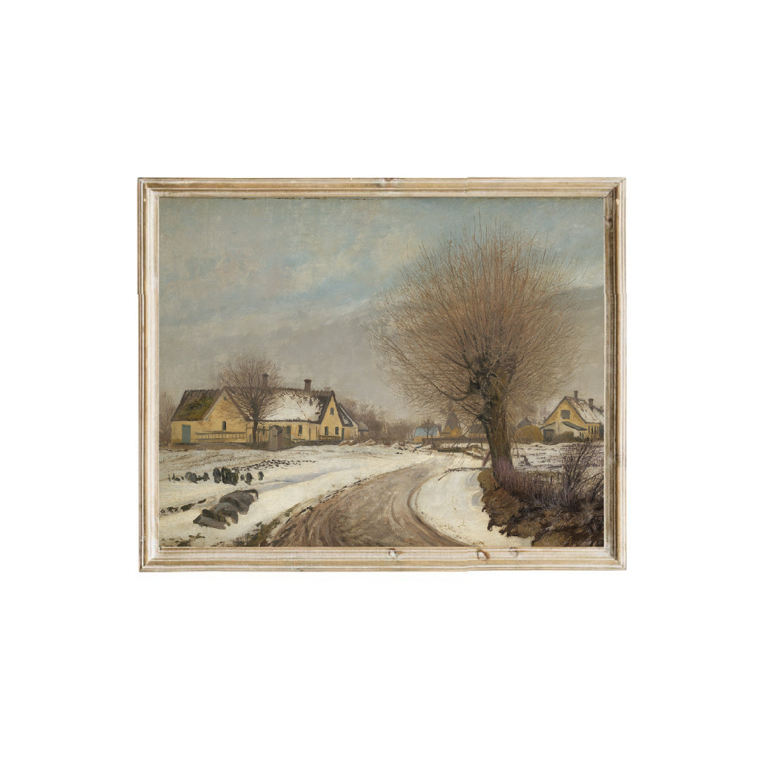 Vintage Landscape Painting