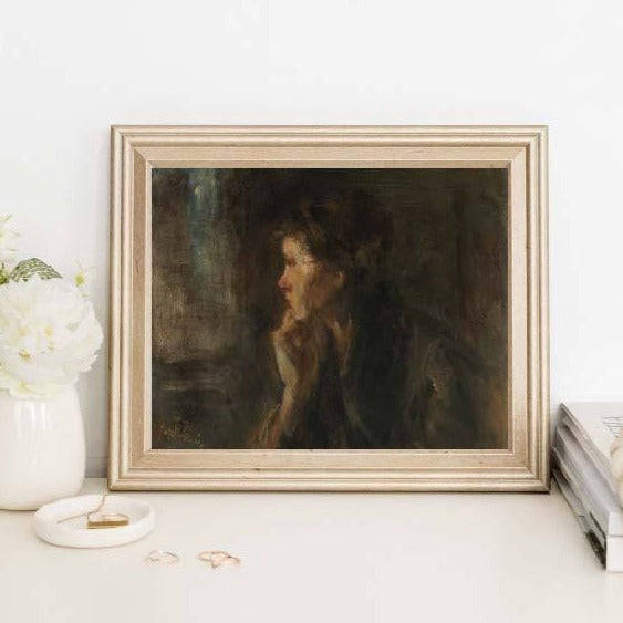 oil painting, vintage print, vintage art, digital art, digital print, digital download, art print, gallery wall, printable