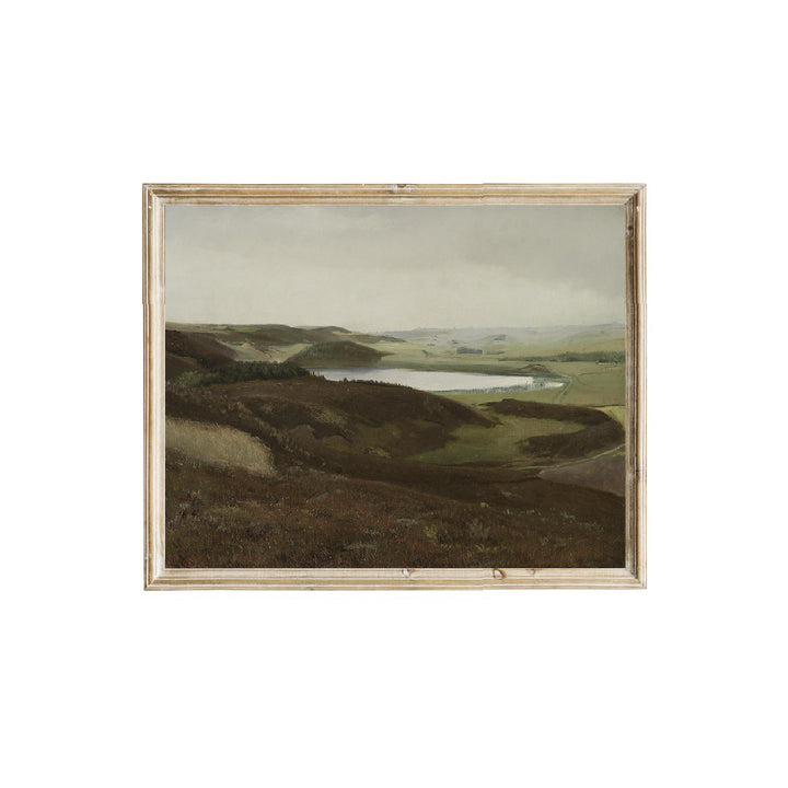 Mountain vintage art print