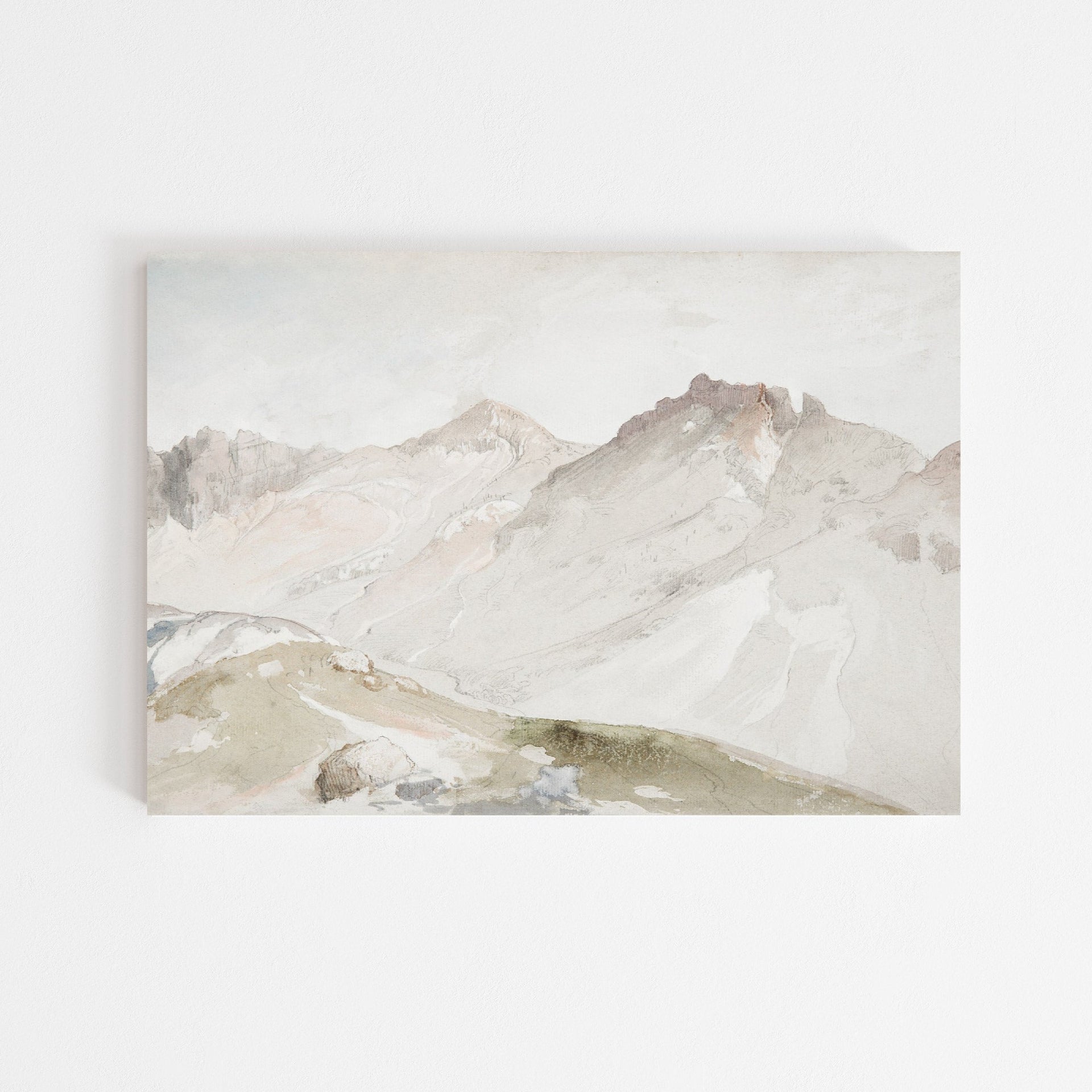 Mountain View Art Print
