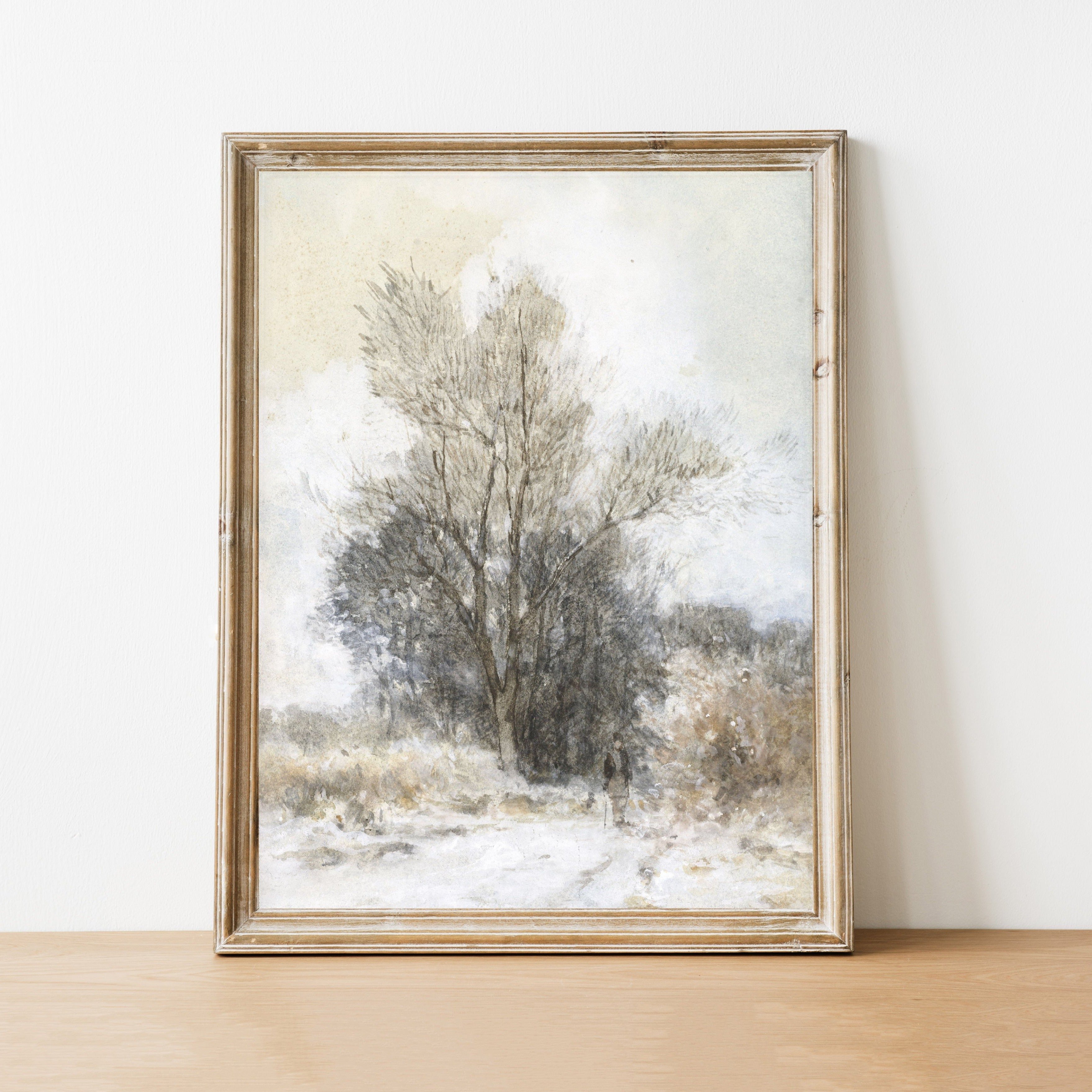 Curated Vintage Art Print Collection. Vintage forest art print.