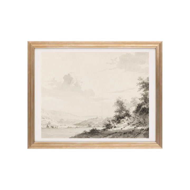 Vintage landscape art
