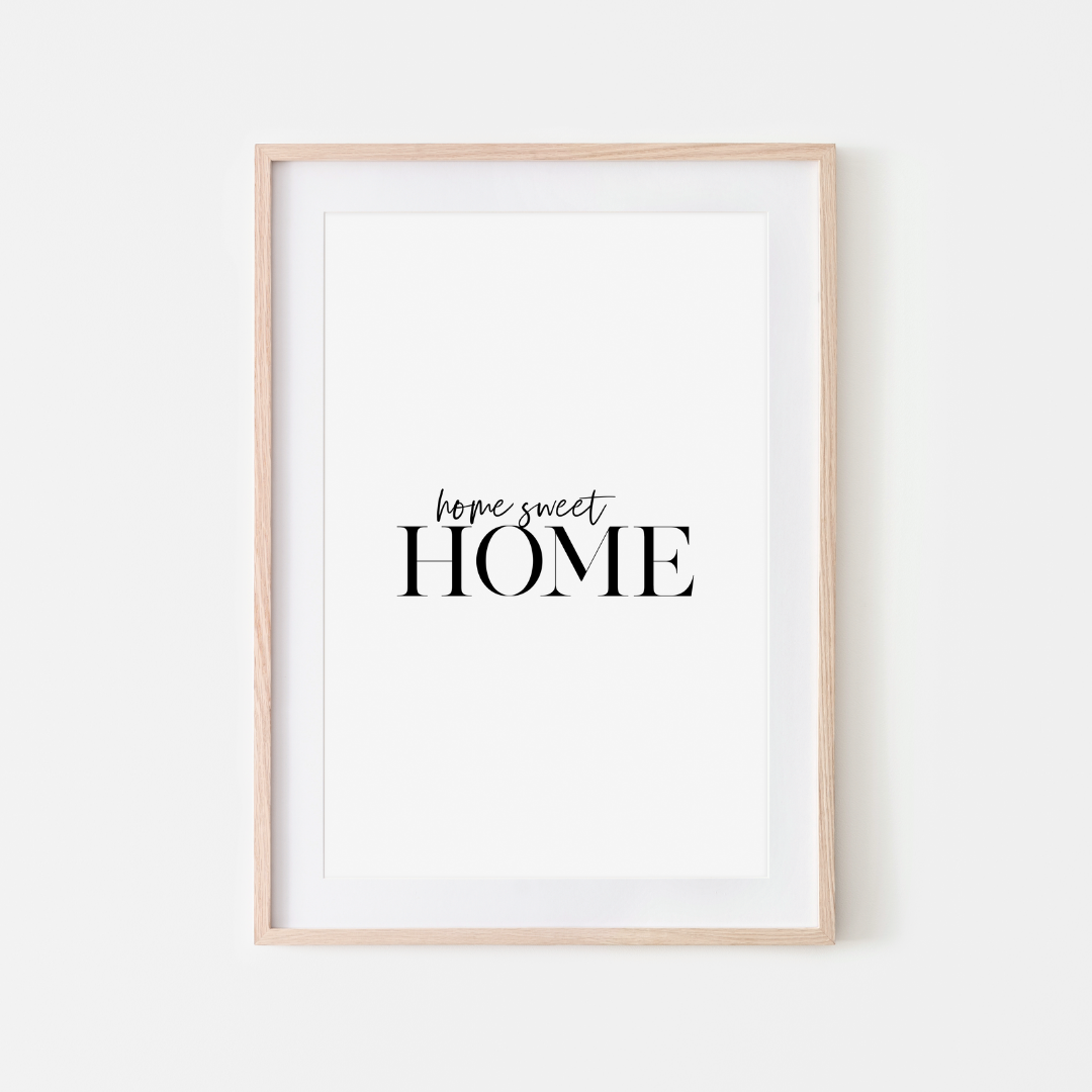 Home Sweet Home Print