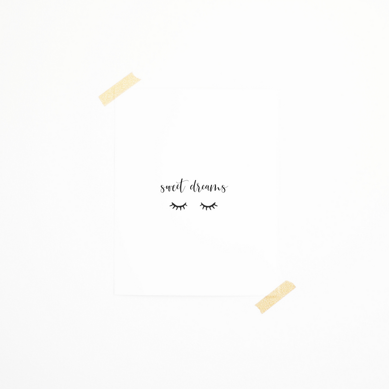 Sweet Dreams Print – PINK LEMON DECOR