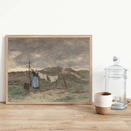farmhouse, vintage print, vintage art, digital art, digital print, digital download, art print, gallery wall