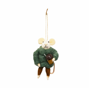 Holiday Mice Ornament Collection