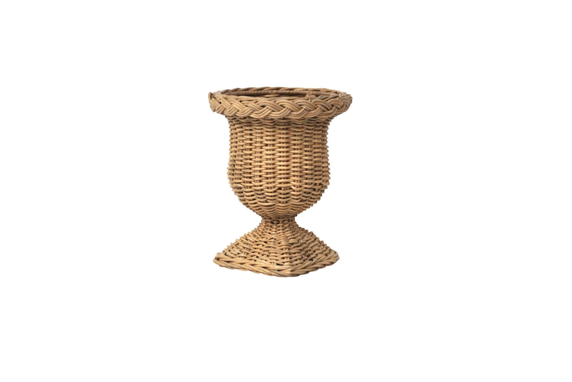 Rattan Urn - Small
