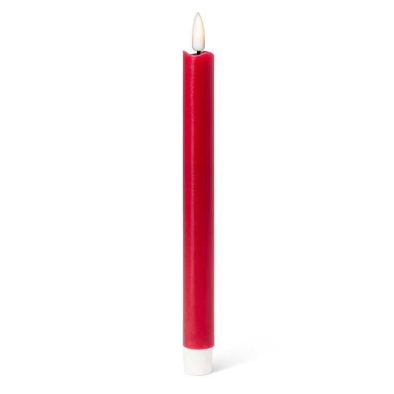 Red LED Taper Candles