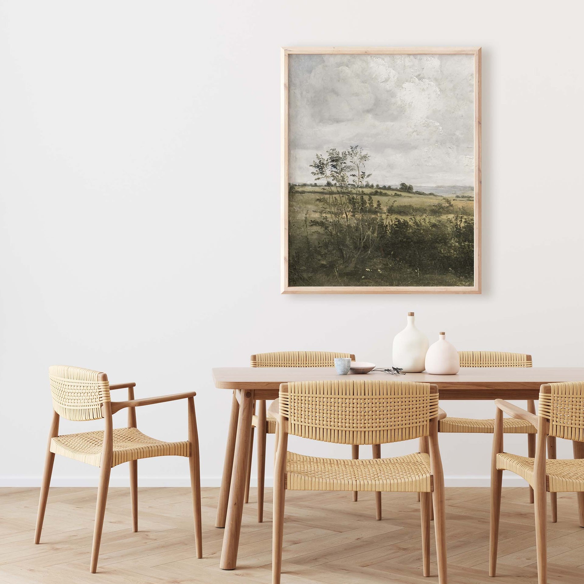 Field View Vintage Art Print