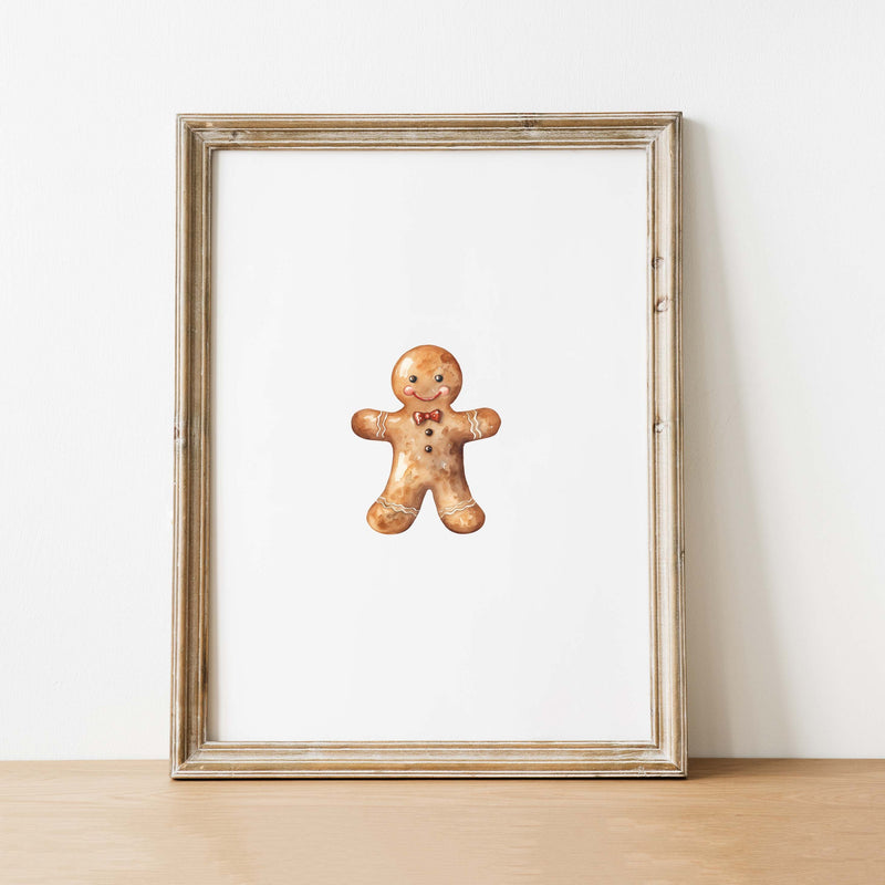 Gingerbread Art Print