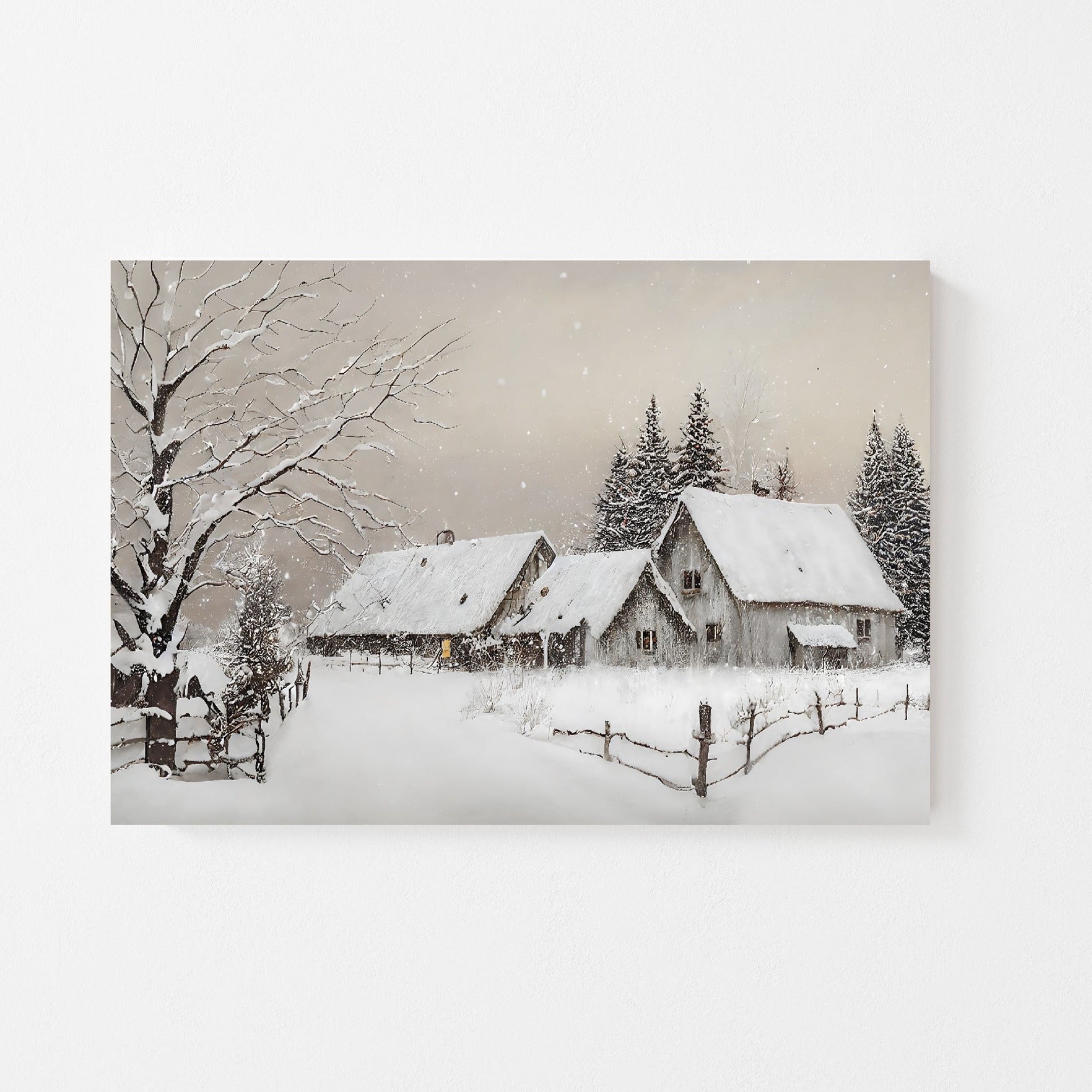 Winter Day Art Print
