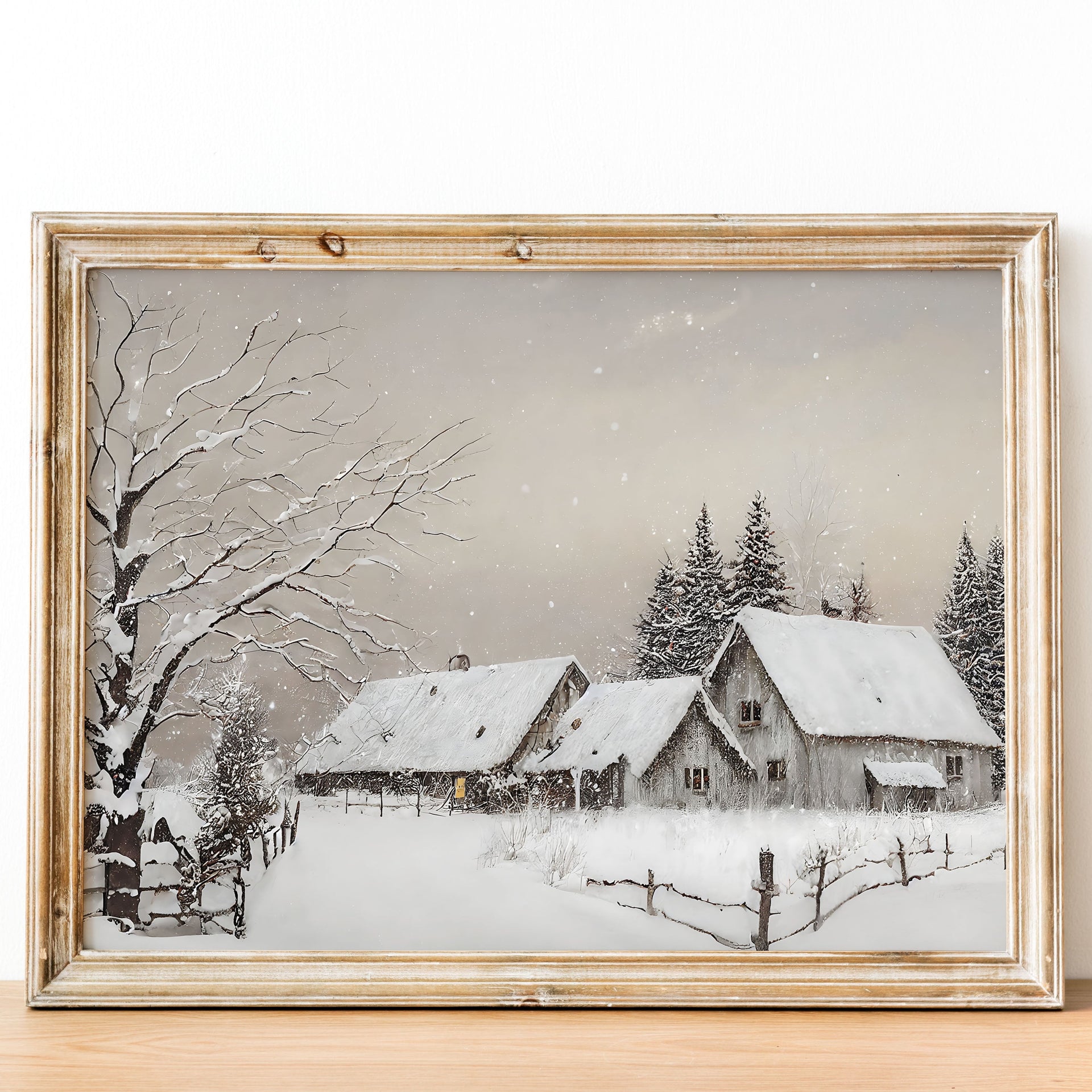 Winter Day Art Print