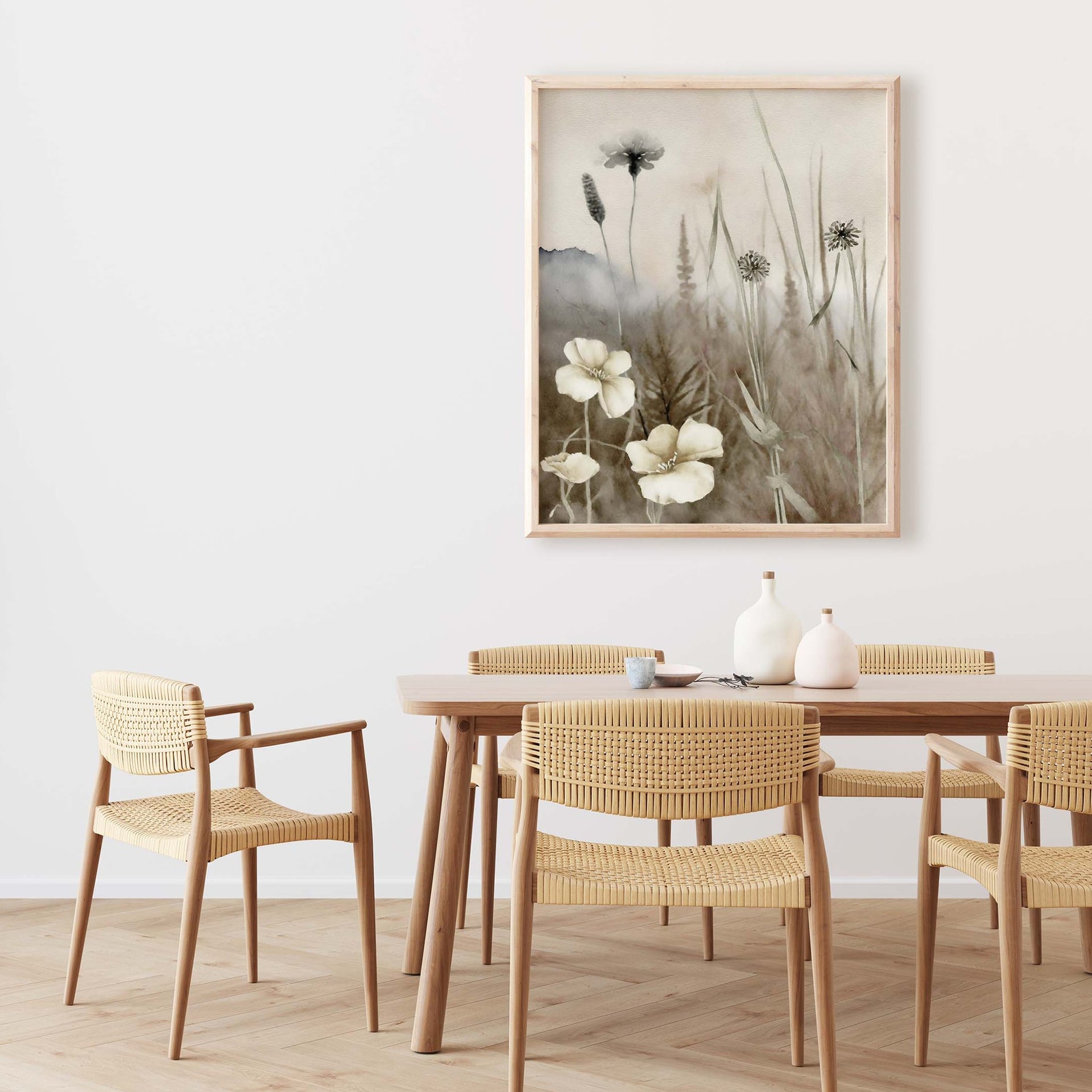 Spring Fields Art Print
