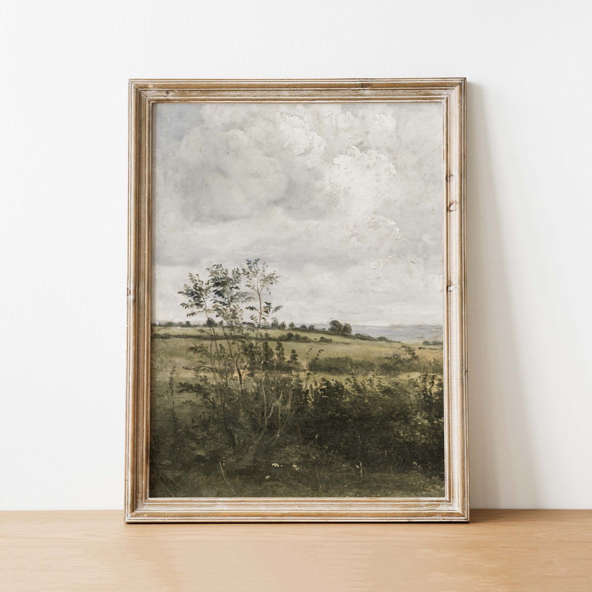 Field View Vintage Art Print