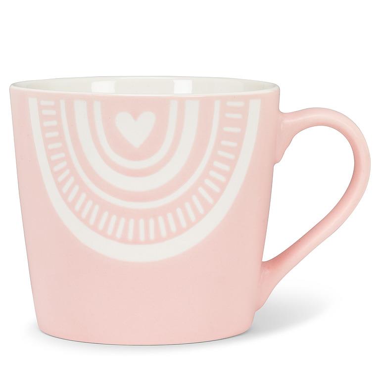 Pink Heart Mug
