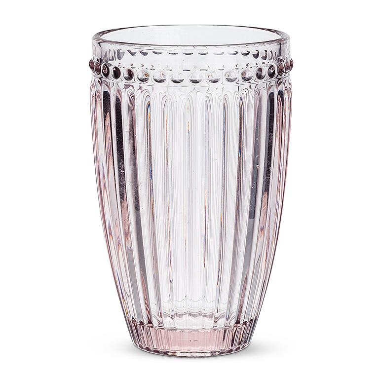 Pink Highball Glass