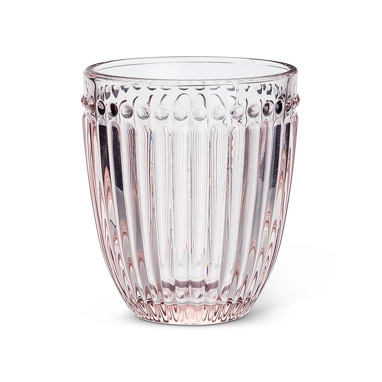 Pink Tumbler Glass