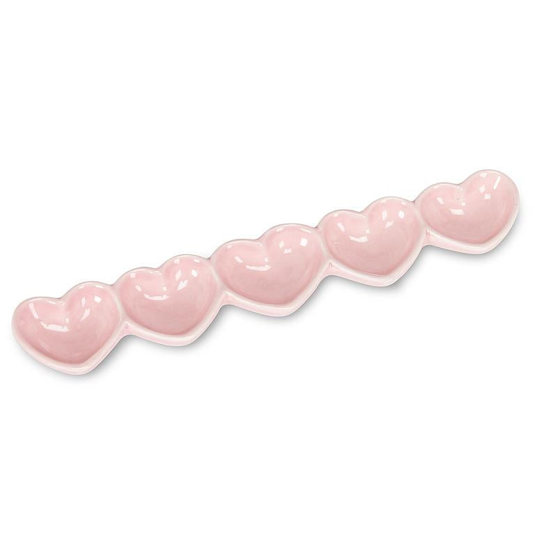 Pink Heart Tray