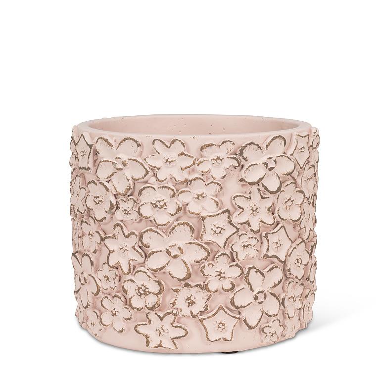 Pink Flower Planter - M