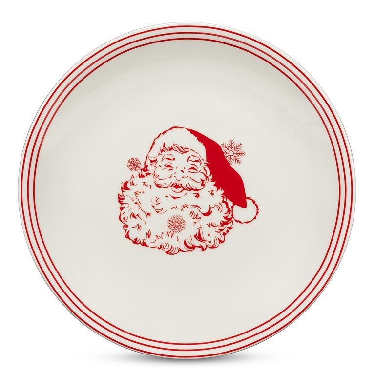 Vintage Santa Plate