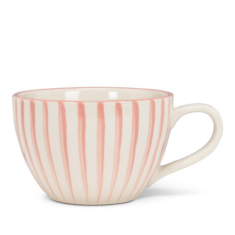 Pink Stripe Mug