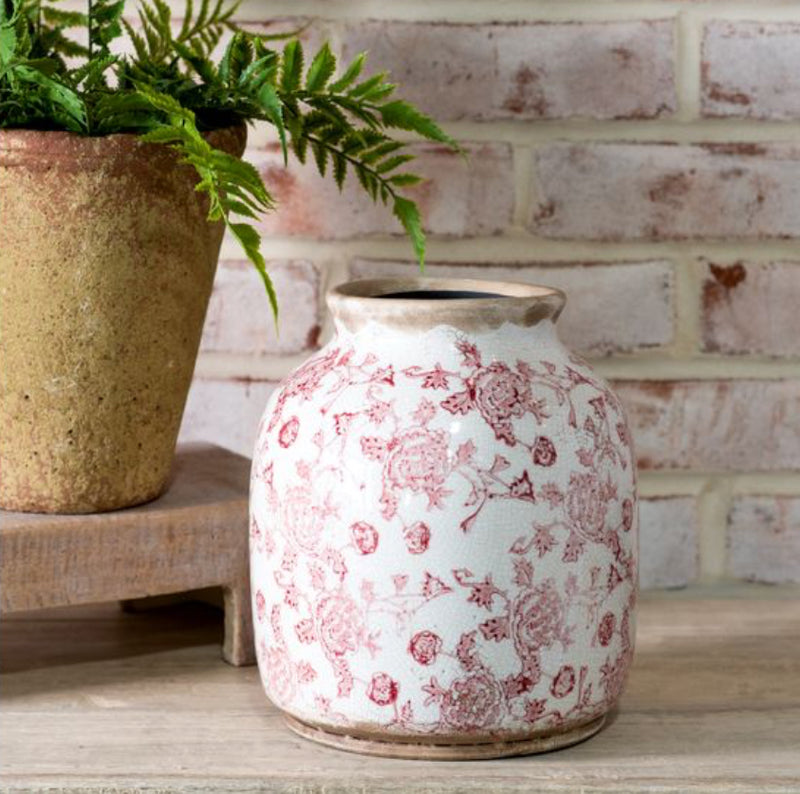 Red Heritage Vase