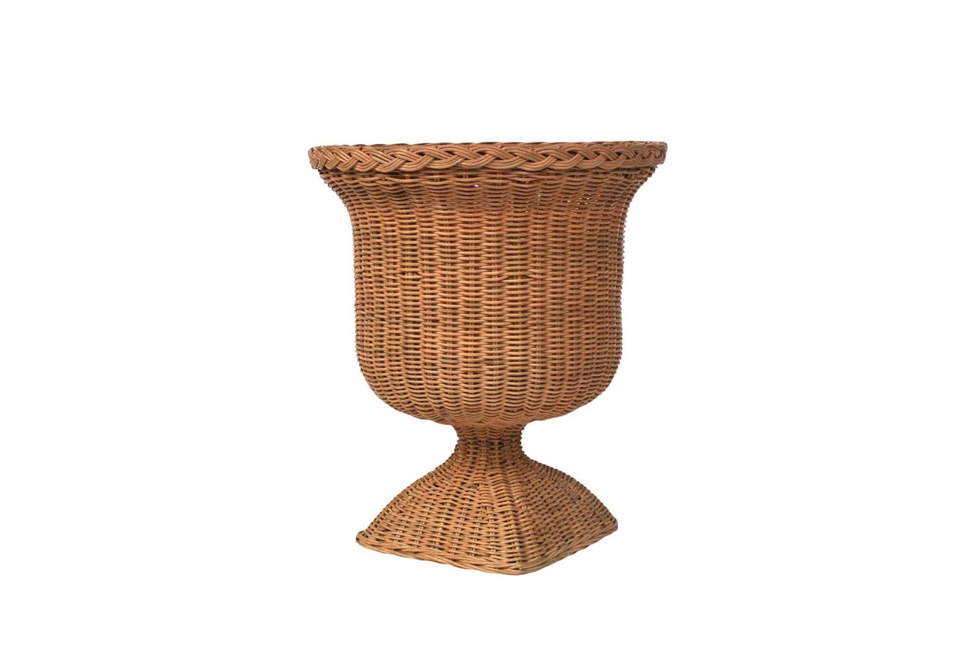 Rattan Urn - Large *pickup only
