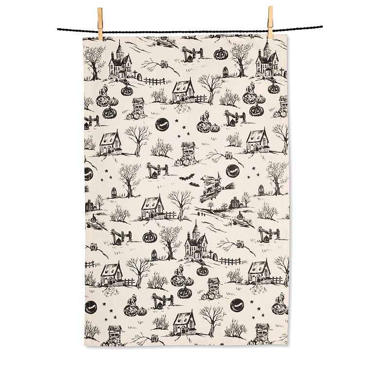 Halloween Tea Towel