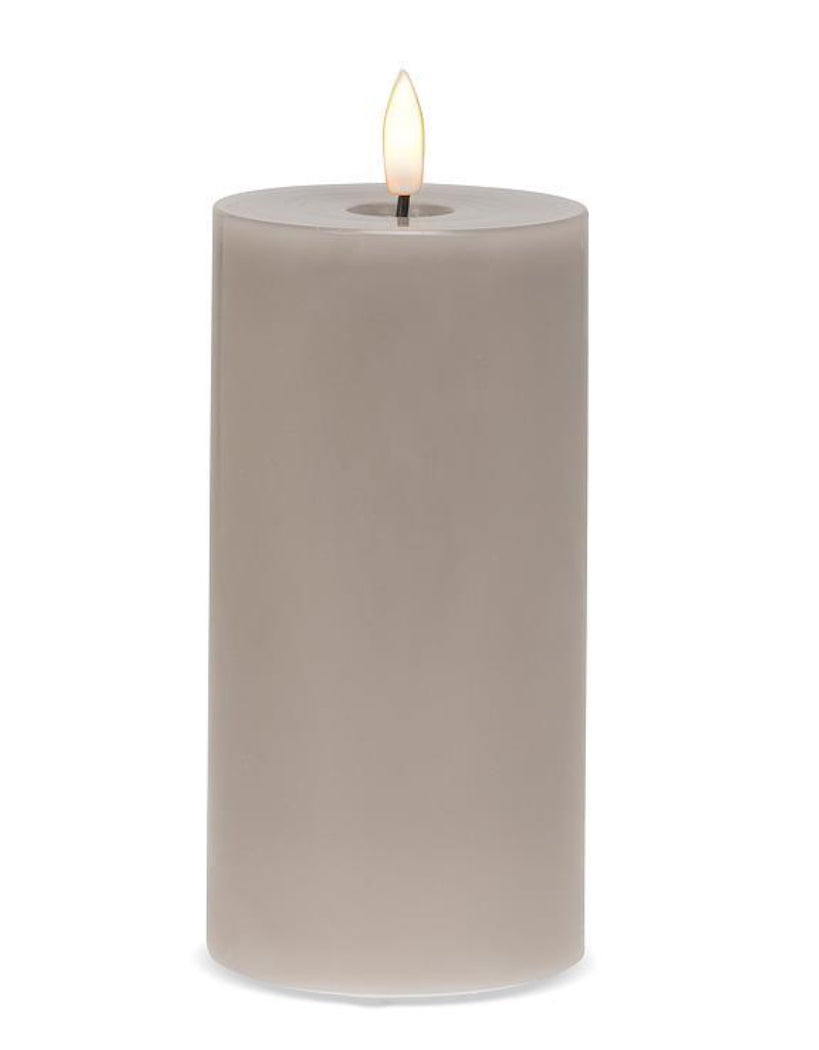 Grey LED Candle