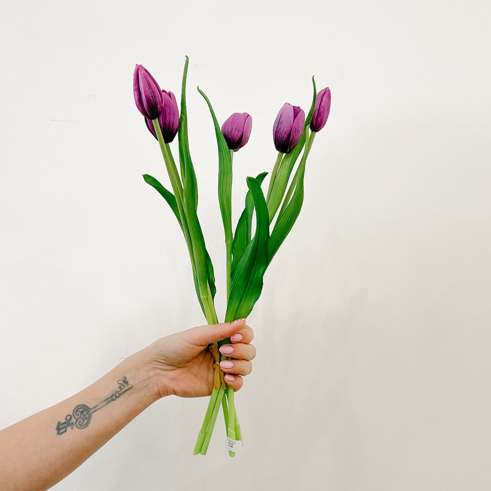 Real Touch Dynasty Purple Tulip Bundle